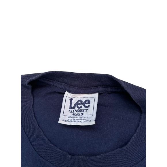 VTG 1996 Dallas Cowboys Helmet Graphic Lee Sport Tee T Shirt Men's Medium XXL - Picture 2 of 4